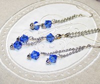 Parure Saphira cristal Swarovski